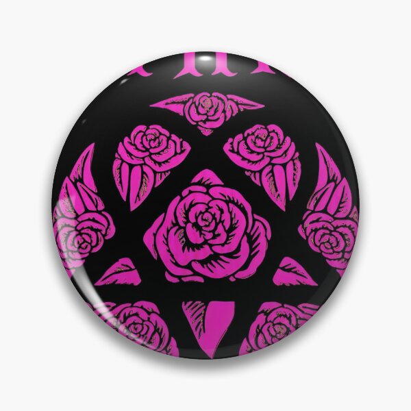 Item preview, HIMS Band Pentagram Rose Gothic Rock designed and sold by NoanVasseur.
