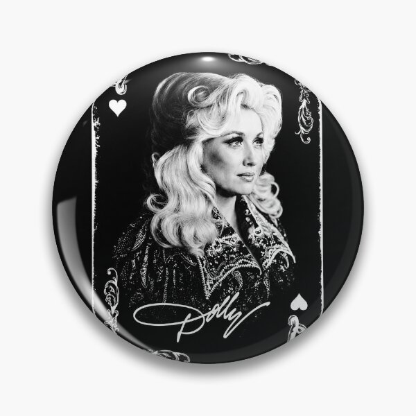 Item preview, Dolly Parton Queen Of Hearts Playing Card Signature Retro designed and sold by yashuna.