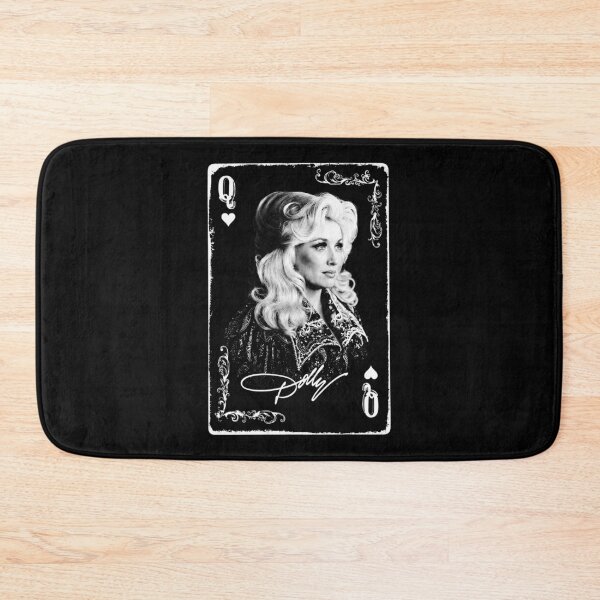 Item preview, Dolly Parton Queen Of Hearts Playing Card Signature Retro designed and sold by yashuna.