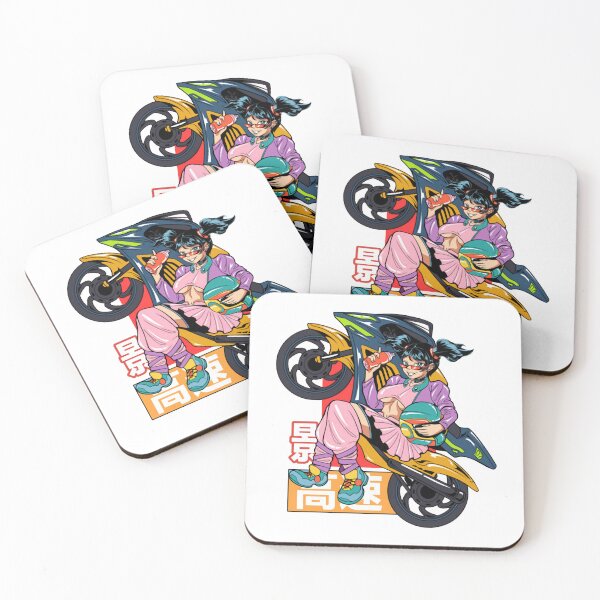 Item preview, Anime Girl Motorcycle Rider Cyberpunk Streetwear Graphic designed and sold by Hnsstudio51.