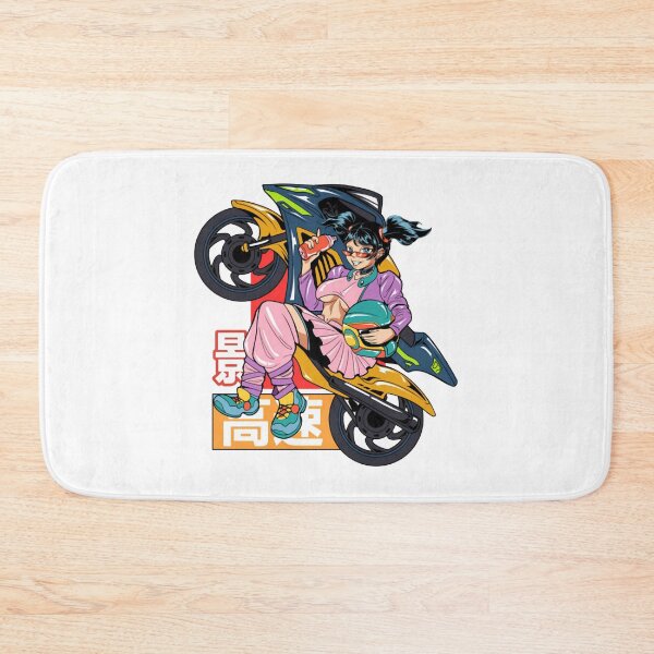 Item preview, Anime Girl Motorcycle Rider Cyberpunk Streetwear Graphic designed and sold by Hnsstudio51.