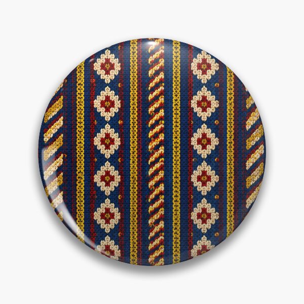 Item preview, Vertical Folk Geometry Pattern designed and sold by DansCreations42.