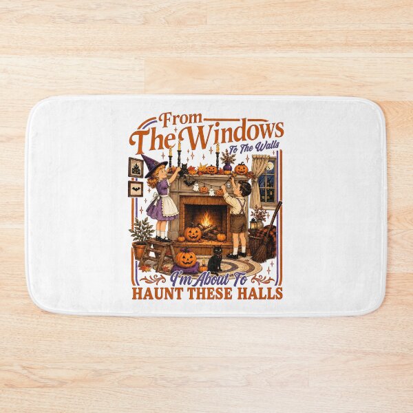 Item preview, Halloween From The Windows To The Walls I'm About To Haunt These Halls Vintage Parody designed and sold by yashuna.