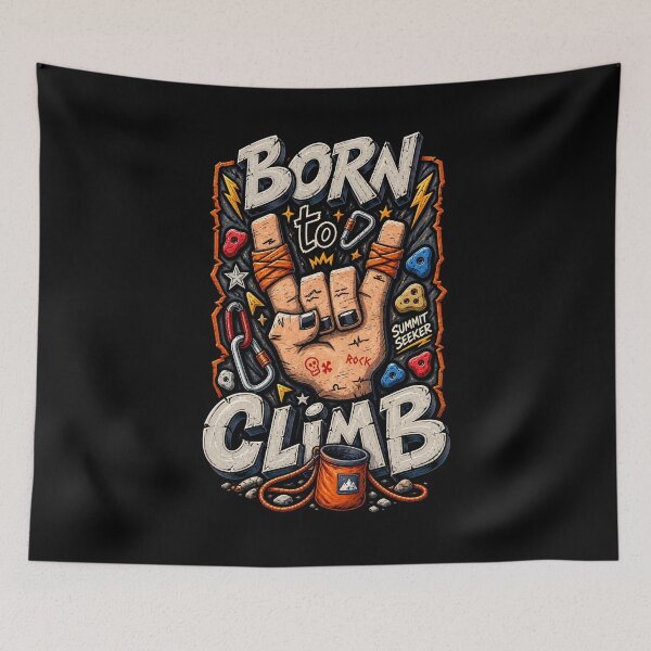 Item preview, born to climb designed and sold by rebahandulu.