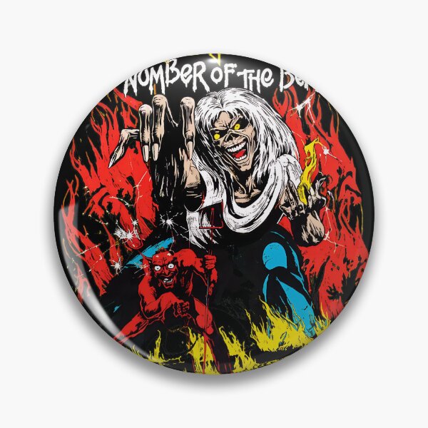 Item preview, Irons Maidens The Number of the Beast Eddie designed and sold by NoanVasseur.