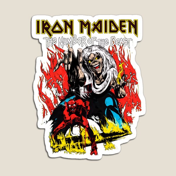 Item preview, Irons Maidens The Number of the Beast Eddie designed and sold by NoanVasseur.