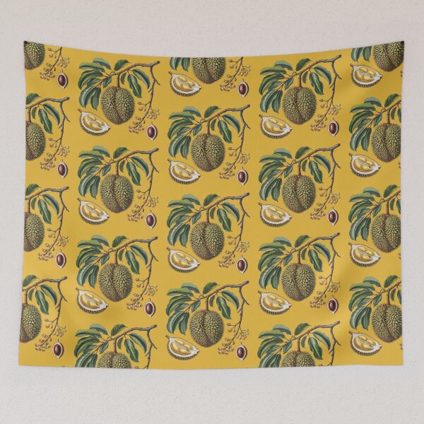 Item preview, Vintage Botanical Durian Study – King of Fruits Illustration Art designed and sold by Wennebabs.