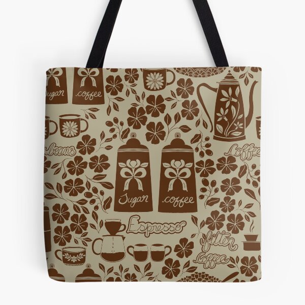 Item preview, Coffee cups , coffee pots, espresso, coffee beans - Vintage Coffee Shop designed and sold by DColourMuse.