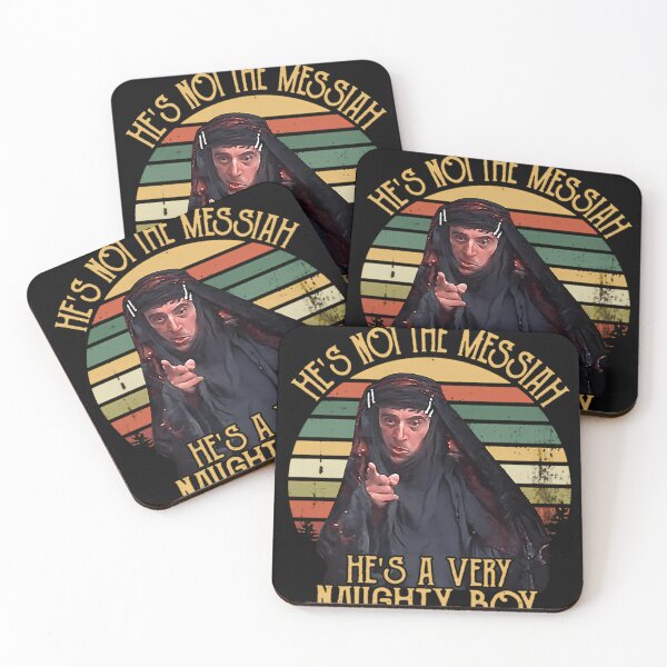 Item preview, He S Not The Messiah He S A Very Naughty Boy designed and sold by AileighKyser.