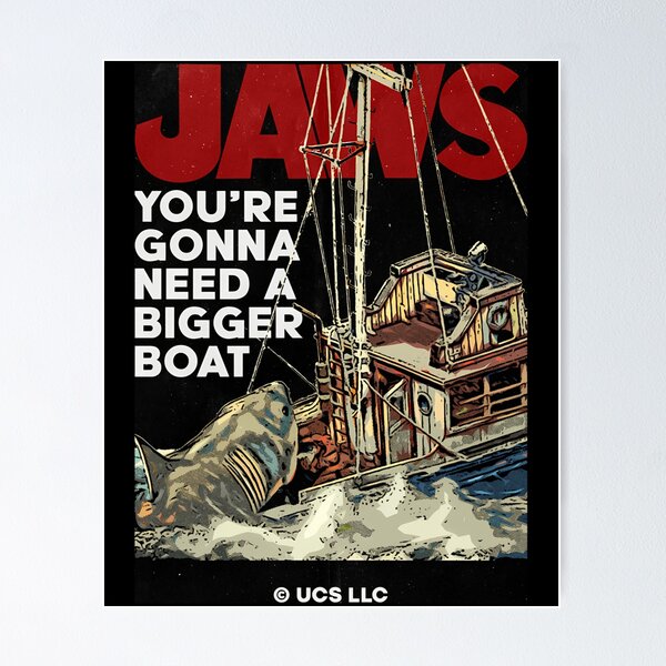 Item preview, Jaws Movie designed and sold by Glitch-store.