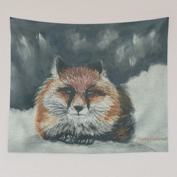 Item preview, Foxy in Winter designed and sold by StaceyArtworks.
