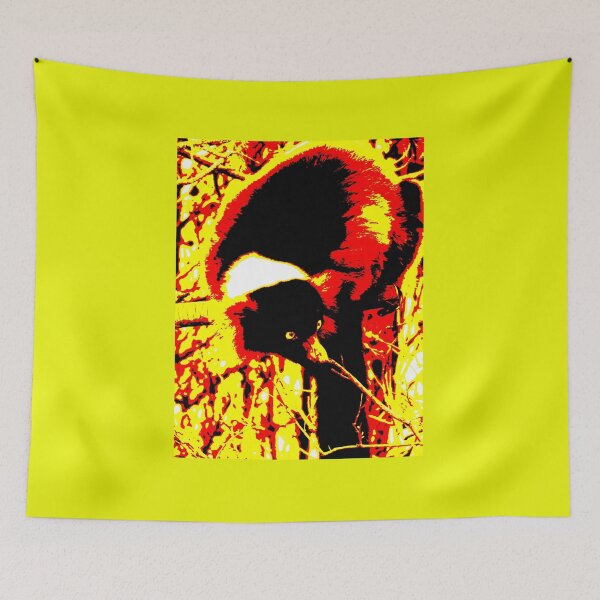 Item preview, Bright yellow Lemur designed and sold by derbyshireduck.