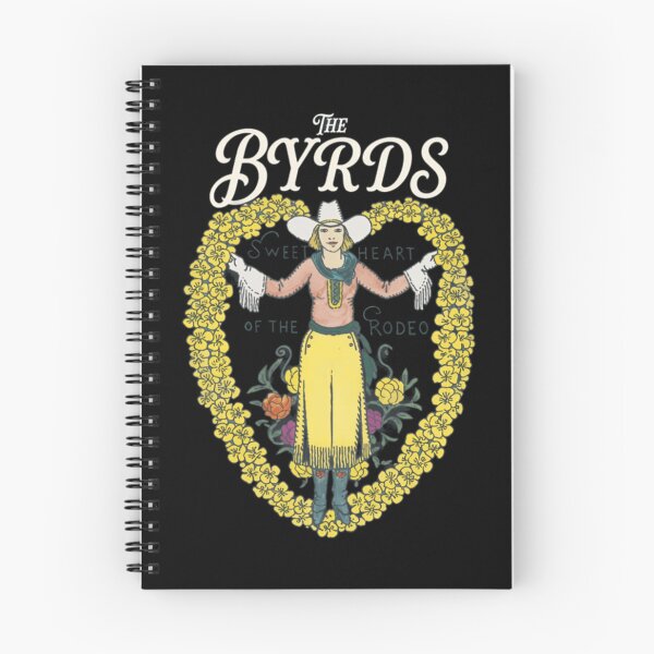 Artikelvorschau, Das psychedelische Folk-Rock-Porträt der Byrds entworfen und verkauft von Heather Hudson.