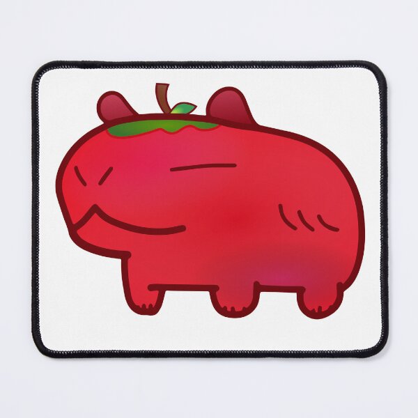 Item preview, Candy Apple Capybara designed and sold by MiscibilityArt.