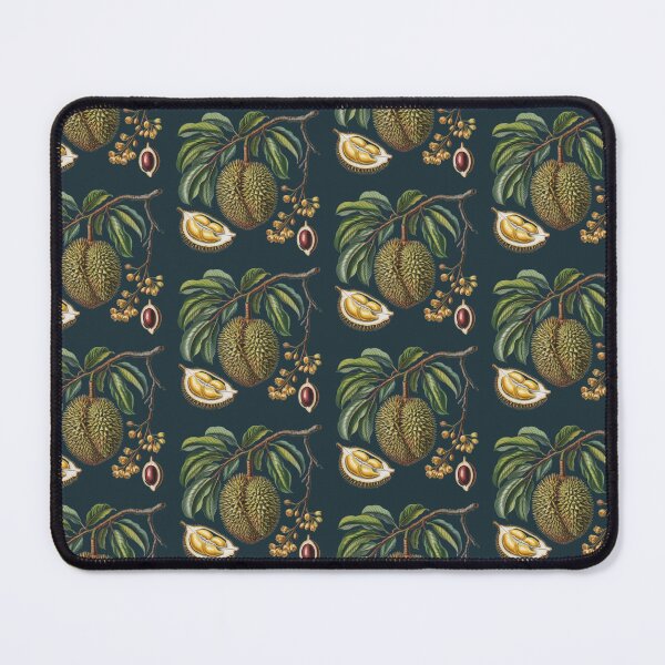 Item preview, Vintage Botanical Durian Study – Deep Teal King of Fruits Art designed and sold by Wennebabs.