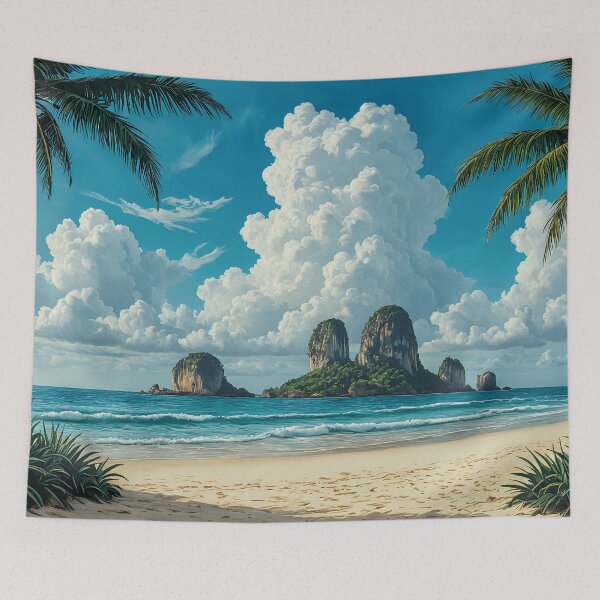 Item preview,  EDGE OF THE WORLD | Tropical Beach designed and sold by TAMAJAD.