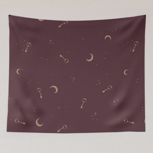 Item preview, Moonwhisp Keys and Stardust – Oxblood Plum designed and sold by NATHA PALETTE.