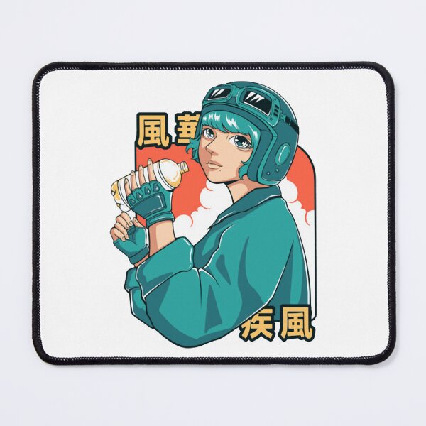 Item preview, Anime Girl Graffiti Artist Helmet Retro Vandal Graphic designed and sold by Hnsstudio51.