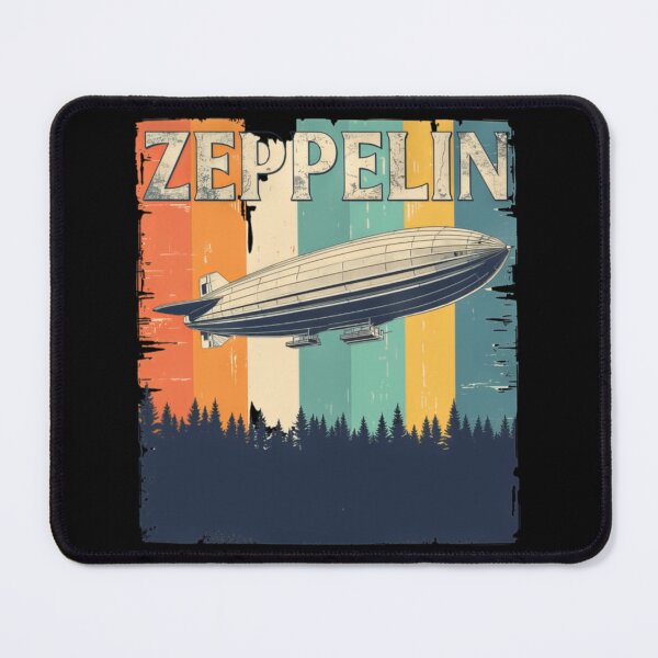 Item preview, Retro Zeppelin Airship Travel Poster Design designed and sold by Heather Hudson.