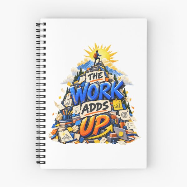 Item preview, The Work Adds Up designed and sold by Mosslume Studio.