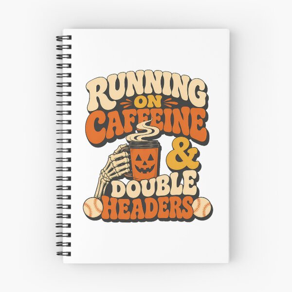 Item preview, Spooky Baseball Mom Coffee Caffeine Double Headers designed and sold by chattsuede.