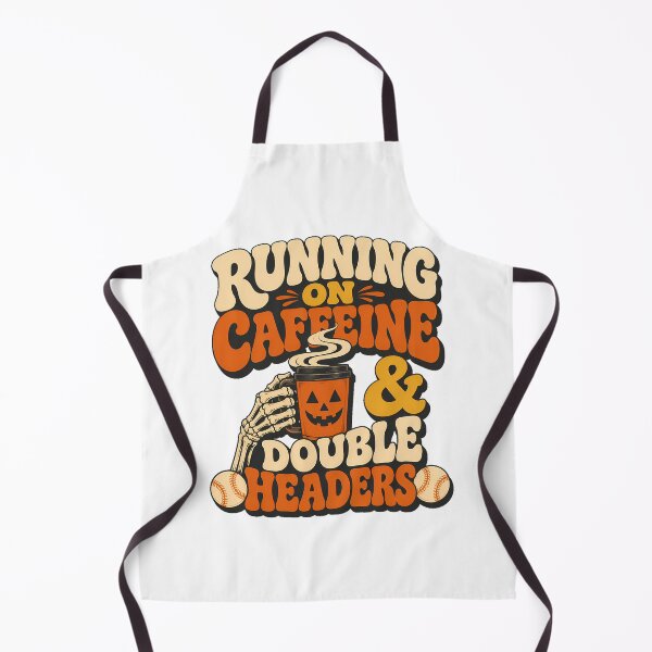 Item preview, Spooky Baseball Mom Coffee Caffeine Double Headers designed and sold by chattsuede.