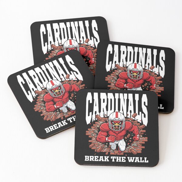 Item preview, CARDINALS BREAK THE WALL - AZ CARDINALS designed and sold by KEF Custom.