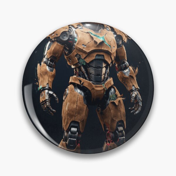 Item preview, Futuristic Teddy Bear Robot Warrior designed and sold by AldenMercAD.