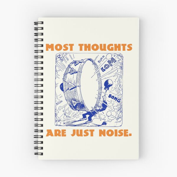 Item preview, Most thoughts are just noise II designed and sold by poppy-seed-art.