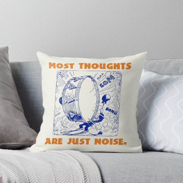 Item preview, Most thoughts are just noise II designed and sold by poppy-seed-art.