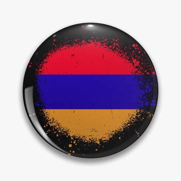 Item preview, Armenia Flag Spray Paint Splatter Style designed and sold by DelfDesign.