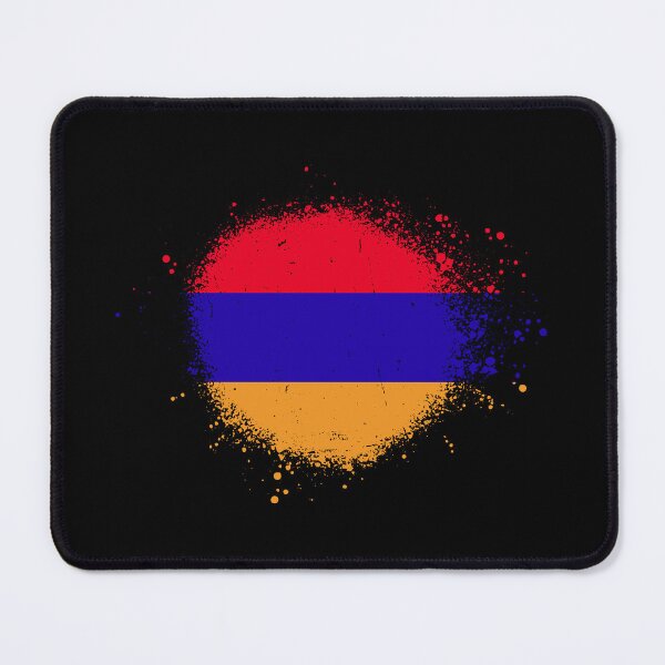 Item preview, Armenia Flag Spray Paint Splatter Style designed and sold by DelfDesign.