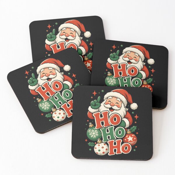 Item preview, Ho Ho Ho Classic Meaning Illustration Christmas Design designed and sold by KristenosNehk.