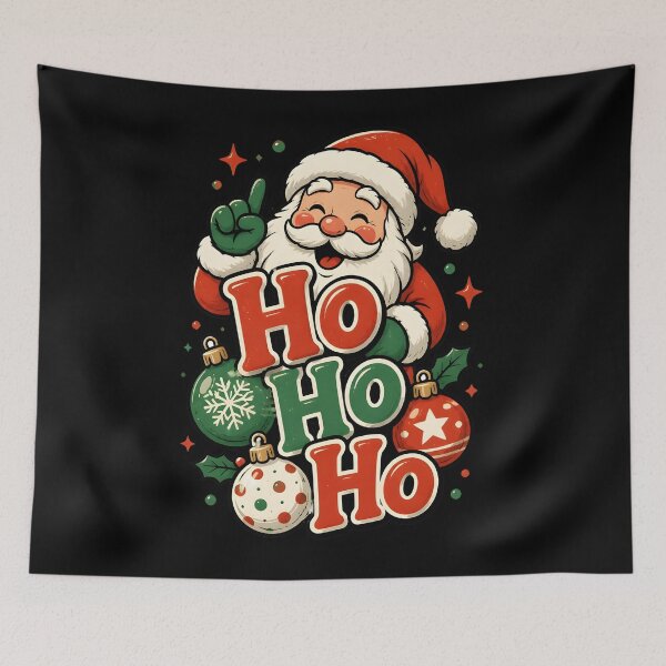 Item preview, Ho Ho Ho Classic Meaning Illustration Christmas Design designed and sold by KristenosNehk.