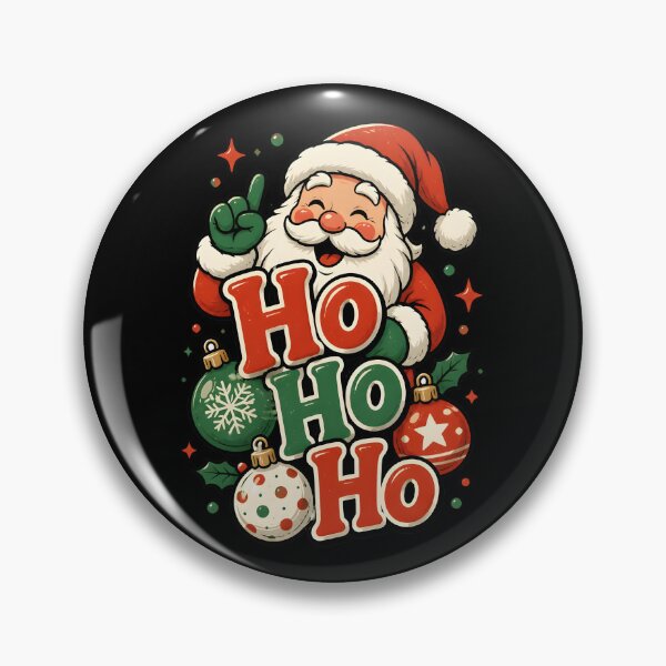 Item preview, Ho Ho Ho Classic Meaning Illustration Christmas Design designed and sold by KristenosNehk.