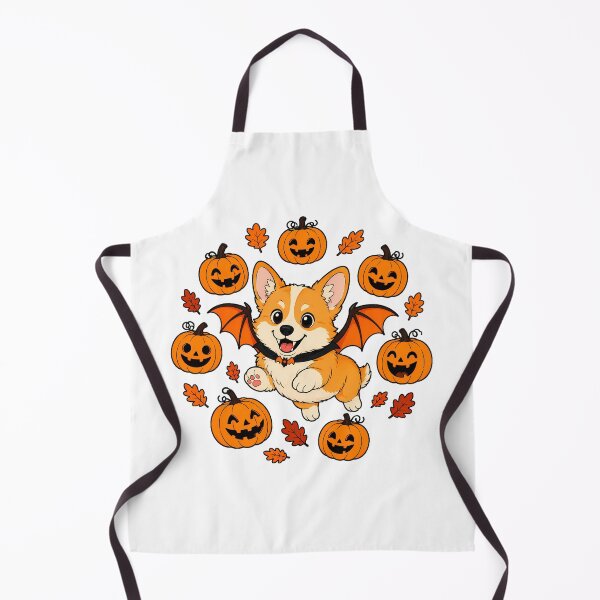 Item preview, Halloween Corgi Bat Wings Autumn Pumpkin designed and sold by chattsuede.