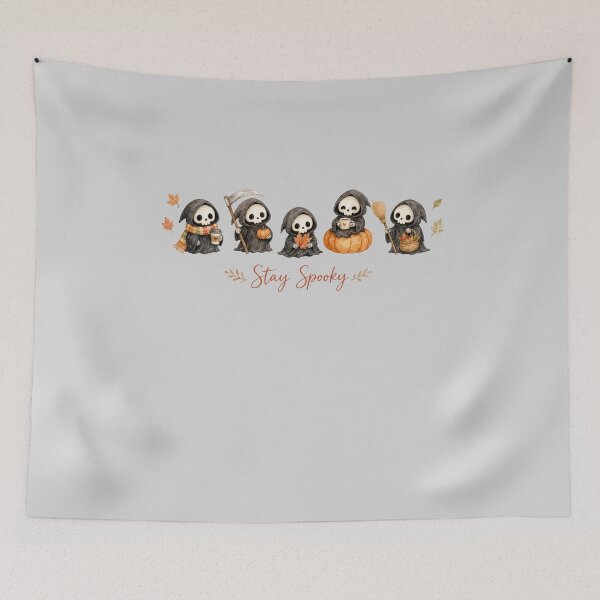 Item preview, Kawaii Grim Reapers. Stay Spooky designed and sold by Birdie and Flynn.