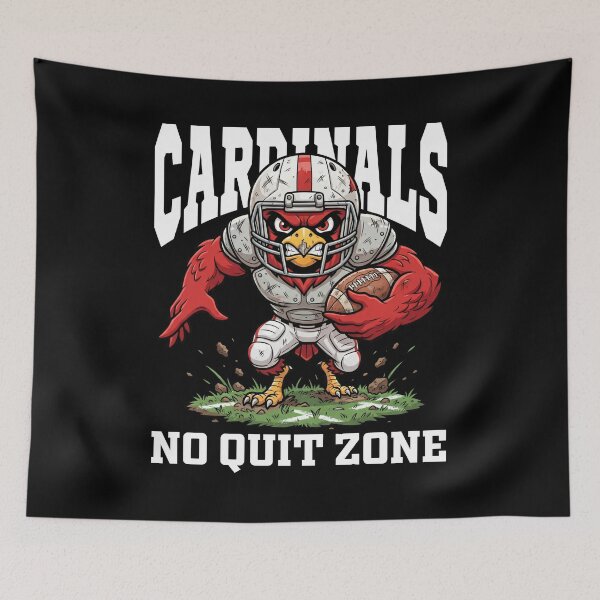 Item preview, CARDINALS NO QUIT ZONE - AZ CARDINALS designed and sold by KEF Custom.