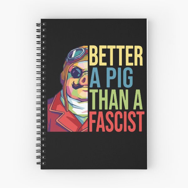 Item preview, Better A Pig Than A Fascist designed and sold by gidel-sales.