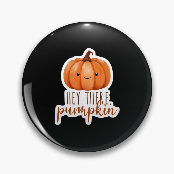Item preview, Hey There Pumpkin Cute Kawaii Smiling Fall Sticker | Adorable Autumn Pumpkin designed and sold by FestivityFinds.