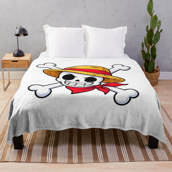 Item preview, Cute Pirate Skull and Crossbones Cartoon Sticker with Straw Hat and Red Bandana designed and sold by edikartt.
