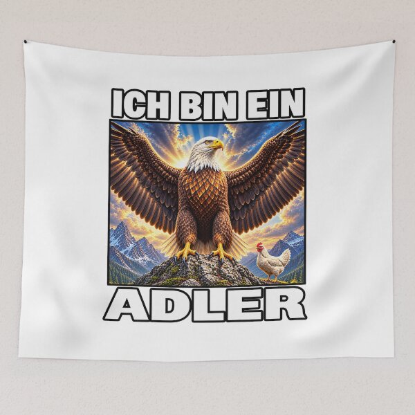 Artikelvorschau, Ich bin ein Adler entworfen und verkauft von Malwasneues.