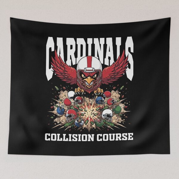 Item preview, CARDINALS COLLISION COURSE - AZ CARDINALS designed and sold by KEF Custom.