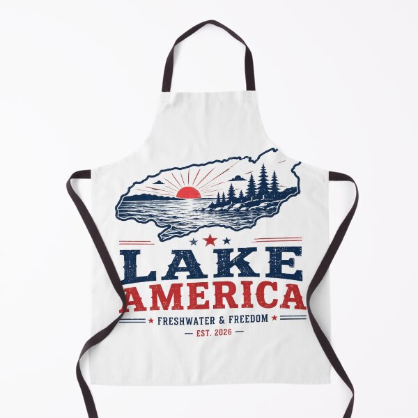 Item preview, Lake America Freshwater & Freedom Shirt | Patriotic Lake T-Shirt | Funny American Outdoors Tee designed and sold by OFF-CTR.