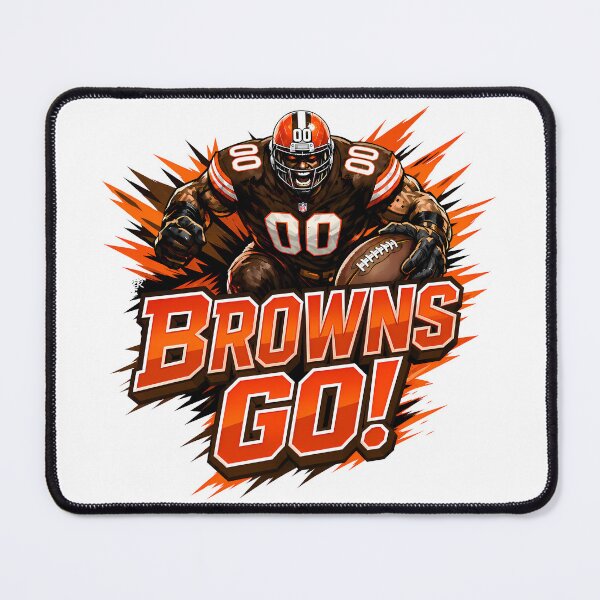 Item preview, Browns Go! Cleveland Browns Football Fan #0179 designed and sold by GLUVY-THEME.