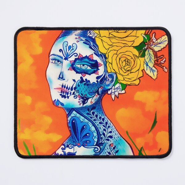 Item preview, Catrina Talavera | Mexican Skull Drawing | Day of the Dead Art designed and sold by CaroEscalante.