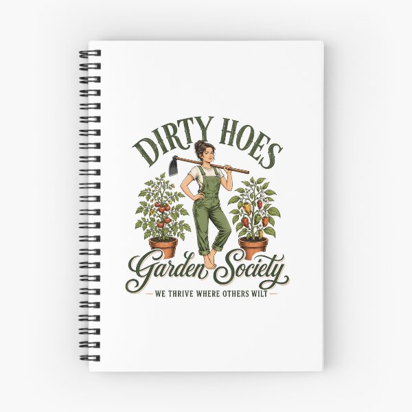 Item preview, Dirty Hoes Garden Society Gardening Humor designed and sold by wansilastomi.