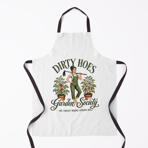 Item preview, Dirty Hoes Garden Society Gardening Humor designed and sold by wansilastomi.