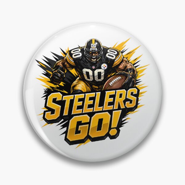 Item preview, Steelers Go! Pittsburgh Steelers Football Fan #0180 designed and sold by GLUVY-THEME.