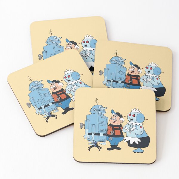 Item preview, Futuristic Mechanic and Household Robots Vintage Cartoon designed and sold by Bomebomst.